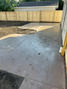 stamped concrete