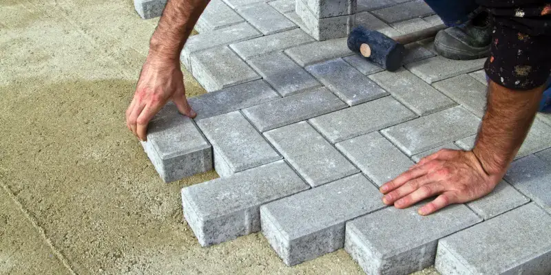 Concrete Brick Pavers 